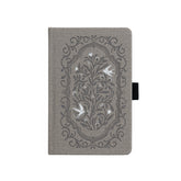 Songbird in Warm Gray Dot Grid Notebook - Archer and Olive
